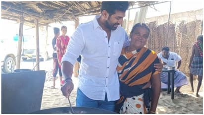 ரோட்டுக்கடையில் மீன் வறுக்கும் அருண் விஜய்..!! நெஞ்சை உருக வைக்கும் எமோஷ்னல் பதிவு..!!