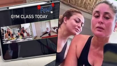 BFF Kareena Kapoor, Amrita Arora attend workout class online; take a look