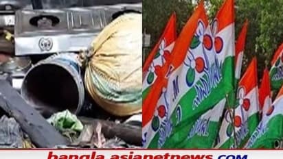 তৃণমূল কর্মীর বাড়িতে মজুদ বোমায় ভয়াবহ বিস্ফোরণ, গুরুতর জখম মাকে ফেলে পালাল ছেলে