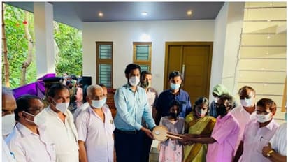 മഹല്ല് കമ്മിറ്റി മുന്നിട്ടിറങ്ങി; വാസുവിനും കുടുംബത്തിനും അന്തിയുറങ്ങാന് വീടായി