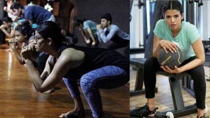 അവിശ്വസനീയമായ വഴക്കം; കളരി പോസുമായി അമൃത സുരേഷ്