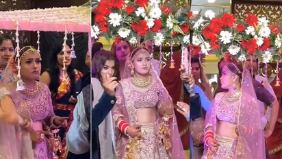 ఇష్టమైన పాట పెట్టలేదని.. పెళ్లిలోంచి అలిగి వెళ్లిన వధువు.. వీడియో వైరల్...