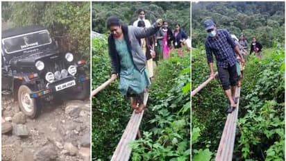 ആരോഗ്യപ്രവർത്തകരുടെ ഈ സാഹസിക യാത്ര ഇടമലക്കുടിയിൽ വാക്സിൻ എത്തിക്കാൻ