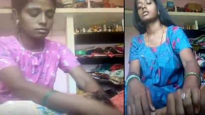 இவள் தாயா இல்லை பேயா.. பெற்ற குழந்தையின் காலை முறுக்கி காலணியால் கொடூரமாக தாக்கும் வீடியோ காட்சி..!