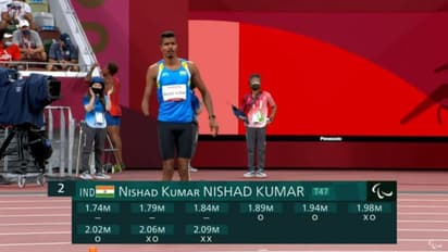 പാരാലിംപിക്സ്: ഇന്ത്യക്ക് രണ്ടാം മെഡല്; ഹൈജംപില് നിഷാദ് കുമാറിന് വെള്ളി