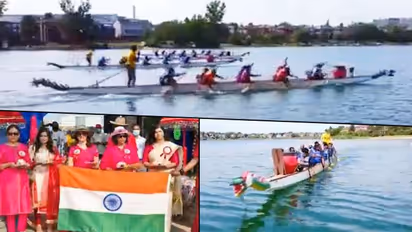 Famous Kerala boat race goes global, gets recreated in Canada; watch viral video