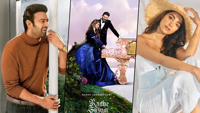 Prabhas, Pooja Hegde's 'Radhe Shyam' new poster out on Janamashtami; check out