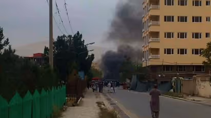 Afghan conflict: Rockets strike Kabul airport neighbourhood amid US withdrawal