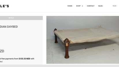 A 'charpai' for Rs 41,000? New Zealand website sells it as 'Vintage Indian daybed'