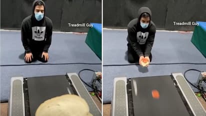 Man making sandwich using treadmill leaves internet amazed; watch video