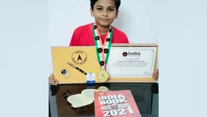 ഒറ്റ ശ്വാസത്തിൽ അറുപത് സസ്യങ്ങളുടെ പേര് പറഞ്ഞ് ഒമ്പത് വയസ്സുകാരൻ