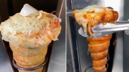 ഇത് 'പിസാ കോണ്‍'; പുത്തന്‍ പരീക്ഷണത്തിനെതിരെ വടിയെടുത്ത് പിസ പ്രേമികൾ