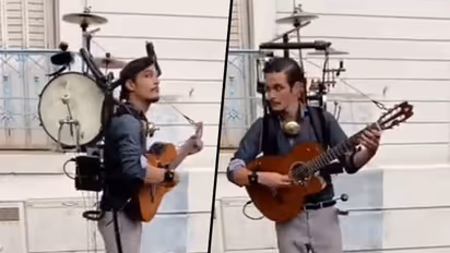 One-man Orchestra From Argentina; Viral video stuns netizens