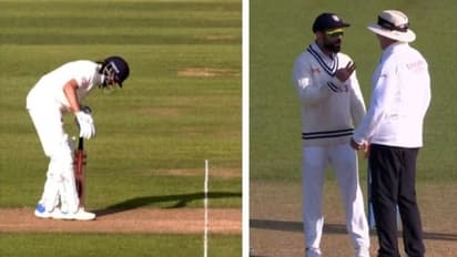 ഗാര്ഡ് വരച്ചത് ക്രീസിന് പുറത്ത്; ഹസീബിനെതിരെ പരാതിയുമായി കോലി