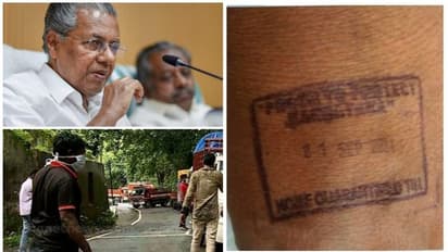 അതിർത്തി കടക്കുന്ന മലയാളി കർഷകരുടെ ശരീരത്തിൽ സീൽ പതിപ്പിച്ച് കർണാടക, പരാതി , ഇടപെട്ട് മുഖ്യമന്ത്രി