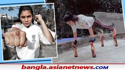 কাঁচের বোতলের উপর জীবন বাজি রেখে পুশ আপ, কলকাতার পাপিয়ার স্টান্ট দেখে হতবাক অভিনেতা বিদ্যুৎ জামাল