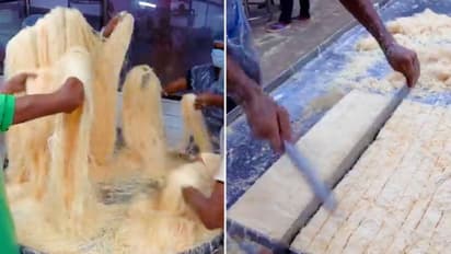 Ever seen how Soan Papdis are made? Watch video to understand the detailed process