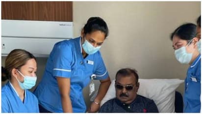 தேமுதிக தலைவர் விஜயகாந்த் மருத்துவமனையில் அனுமதி... என்னாச்சு  அவருக்கு?