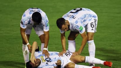 World Cup Qualifier| ലിയോണല് മെസിയുടെ കാര്യം സംശയത്തില്; അര്ജന്റീന നാളെ ഉറുഗ്വേയ്ക്കെതിരെ