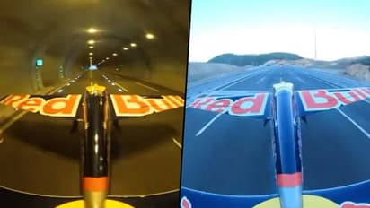 First pilot to fly plane through road tunnels; unbelievable video goes viral