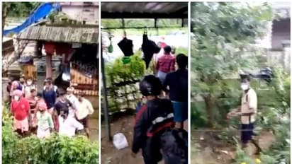 പാലക്കാട്ട് സിപിഎം-സിപിഐ പ്രവർത്തകർ തമ്മിൽ സംഘർഷം; വീട് കയറി അക്രമം, കല്ലേറ്- വീഡിയോ