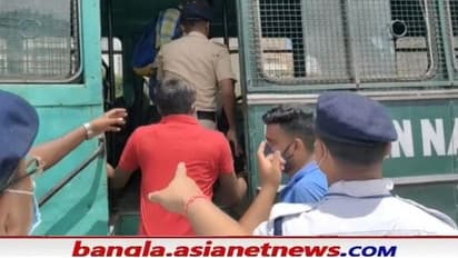 দেওয়া হল না ডেপুটেশন, নিউটাউনে কারিগরি ভবনের সামনে আটক শিক্ষকেরা