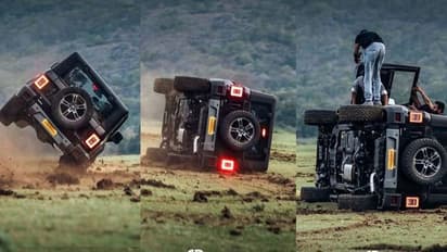 'പുതിയ വണ്ടി നമ്മള്‍ മറിച്ചിട്ടു​ ഗയ്​സ്​'എന്ന്​ വ്ളോഗര്‍, അടിവശം കാണിച്ചതിന് നന്ദിയെന്ന് ജനം!