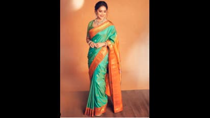 ಮಹಾರಾಷ್ಟ್ರದ ಸೀರೆಯಲ್ಲಿ ಮಾಧುರಿ: ನೋಡೋಕಷ್ಟೆ ಸಿಂಪಲ್, ಬೆಲೆ ಭಾರೀ ದುಬಾರಿ