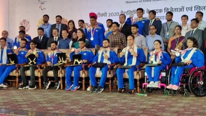 ചരിത്രനേട്ടം സ്വന്തമാക്കി ഇന്ത്യയുടെ പാരാലിംപിക്സ് ടീം തിരിച്ചെത്തി; ഗംഭീര സ്വീകരണമൊരുക്കി പ്രധാനമന്ത്രി