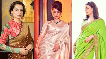 పండగ కళ ఉట్టిపడేలా.. చీరలో మెరిసిపోతున్న కంగనా రనౌత్..!