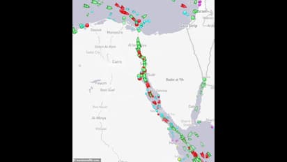 സൂയസ് കനാലില്‍ വഴി തടഞ്ഞ് വീണ്ടും ചരക്ക് കപ്പല്‍; ഇത്തവണ പനാമയിലേക്ക് പോവുകയായിരുന്ന കോറൽ ക്രിസ്റ്റൽ