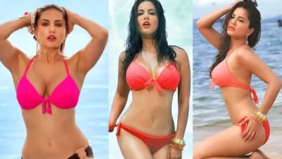 Sunny Leone Bikini Photos : গোলাপি বিকিনিতে উথলে উঠছে যৌবন,নেটপাড়ায় উষ্ণতার পারদ চড়ালেন সানি লিওন