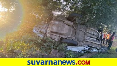 ಬೆಳಗಾವಿ: ಮೂಡಲಗಿ ಬಳಿ ಭೀಕರ ಅಪಘಾತ, ಇಬ್ಬರ ದುರ್ಮರಣ