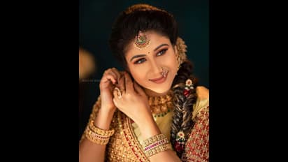 திருமணம் ஆகி குழந்தை பெற்றபின்பும் கும்முனு இருக்கும் ஆல்யா மானசா!! மணமகள் கெட்டப்பில் மனதை அள்ளும் போட்டோஸ்!!