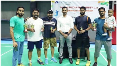 മാധ്യമ കൂട്ടായ്മയുടെ ബാഡ്മിന്റണ് ചാമ്പ്യന്ഷിപ്പില് ശ്രീജിത്ത് ലാലും, സുജിത്ത് - ഉണ്ണി സഖ്യവും ജേതാക്കള്