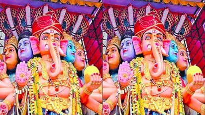 ఖైరతాబాద్ మహాగణపతికి పగడి ముస్తాబు.. ఇదే తొలిసారి..