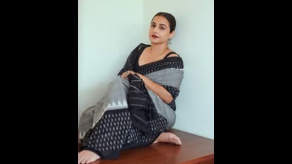 ಸಿಂಪಲ್ ಸೀರೆಯುಟ್ಟ ವಿದ್ಯಾ ಬಾಲನ್: ಈ ಬಾರಿ ಪೋಸ್ ಚೇಂಜ್