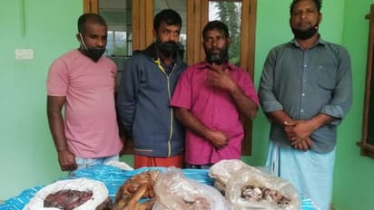 മേപ്പാടിയില് കേഴമാനിന്റെ ഇറച്ചി വില്പ്പന നടത്തിയ സംഘം പിടിയില്