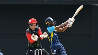 கீமோ பாலின் கடைசி நேர காட்டடி! கோப்பையை வெல்ல பாட்ரியாட்ஸுக்கு சவாலான இலக்கை நிர்ணயித்த செயிண்ட் லூசியா கிங்ஸ்