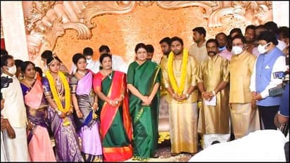 டி.டி.வி.தினகரன் மகள் குடும்பத்தில் ஒன்றிணைந்த சிவாஜி குடும்பம்... விழிபிதுங்கும் திருவண்ணாமலை..!