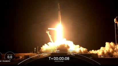 From ground to space: Check out SpaceX's first all-civilian crew as they launch into orbit
