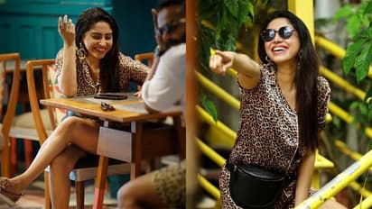 'പുള്ളിപ്പുലി വേഷത്തില് നാട്ടിലിറങ്ങിയ അമേയ' : സ്വയം ട്രോളി താരം