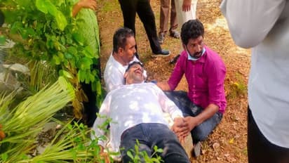 చంద్రబాబు ఇంటి వద్ద టెన్షన్ టెన్షన్: టీడీపీ, వైసీపీ కార్యకర్తల మధ్య ఘర్షణ