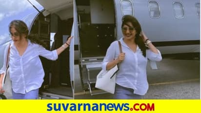 ವಿಮಾನ ಇಳಿದ ರಚಿತಾ ಹೊರಟಿದ್ದು ಎಲ್ಲಿಗೆ?  ಅಭಿಮಾನಿಗಳಿಗೆ 'ಗುಳಿಕೆನ್ನೆ' ಸಂದೇಶ