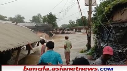 প্রবল বর্ষণে নদী বাঁধ ভেঙে ভাসল ২ মেদিনীপুর, 'জলের তলায় ৪০ হাজার পরিবার'