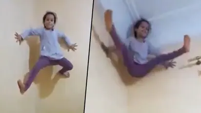 Is she girl or Spider-Man? Check out this 5-years-old's amazing talent that amazed netizens
