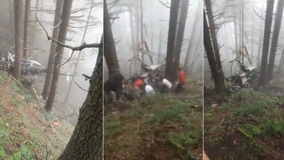 Shocking Video: खराब मौसम के कारण Army का हेलिकॉप्टर क्रैश; दोनों पायलटों को नहीं बचाया जा सका