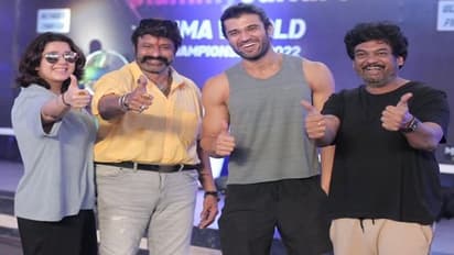 లైగర్ టీంతో లెజెండ్.. బాలయ్య, విజయ్ దేవరకొండ కూల్ పిక్ వైరల్