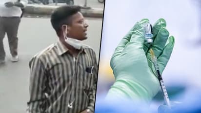 Man encourages vaccination drive at bus stand; hilarious video goes viral