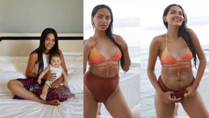 ഈ മാറ്റങ്ങൾ സ്വാഭാവികം; പ്രസവത്തിന് മുമ്പും ശേഷവുമുള്ള ചിത്രങ്ങൾ പങ്കുവച്ച് യുവതി